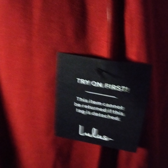 Lulus Exquisitely Sultry Wine Red Lace Strapless Bustier Midi Dress Size Large - Picture 9 of 12